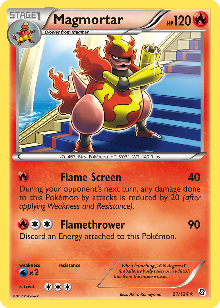 Magmortar 021/128 Rare