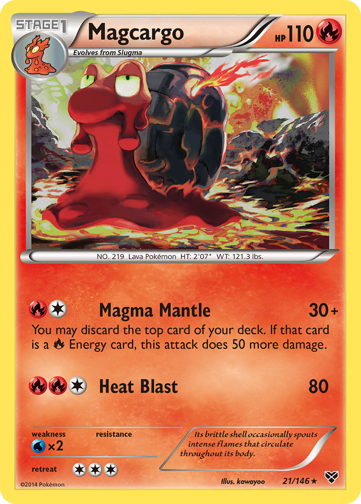 Magcargo 021/146 Rare
