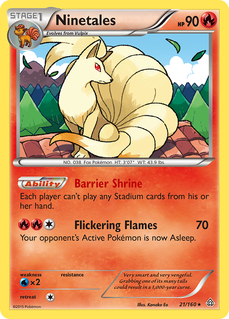 Ninetales 021/164 Rare
