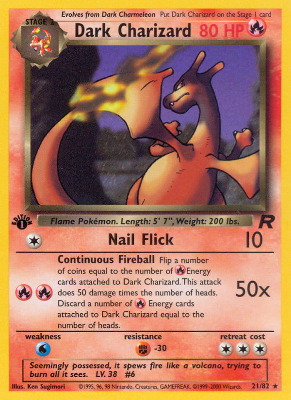 Dark Charizard 021/83 Rare