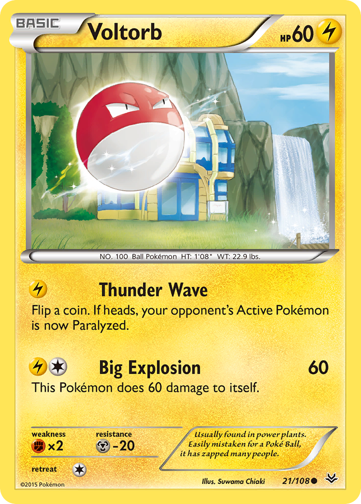 Voltorb 021/112 Common