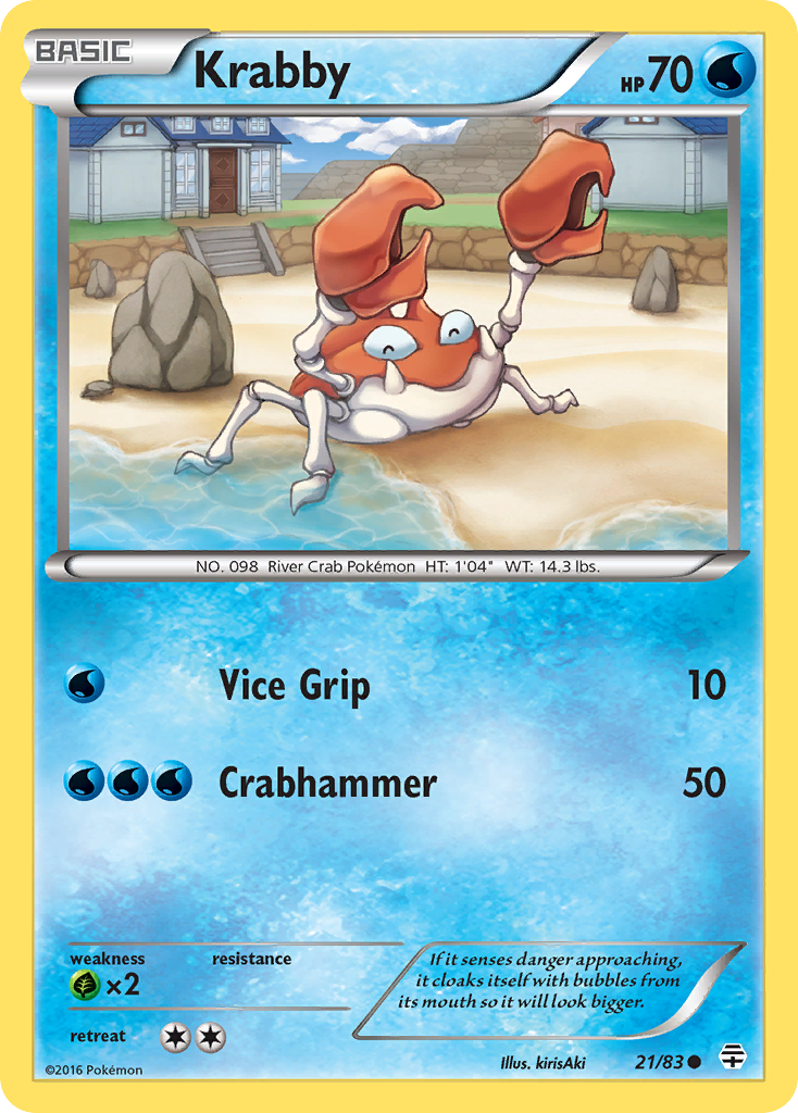 Krabby 021/117 Common