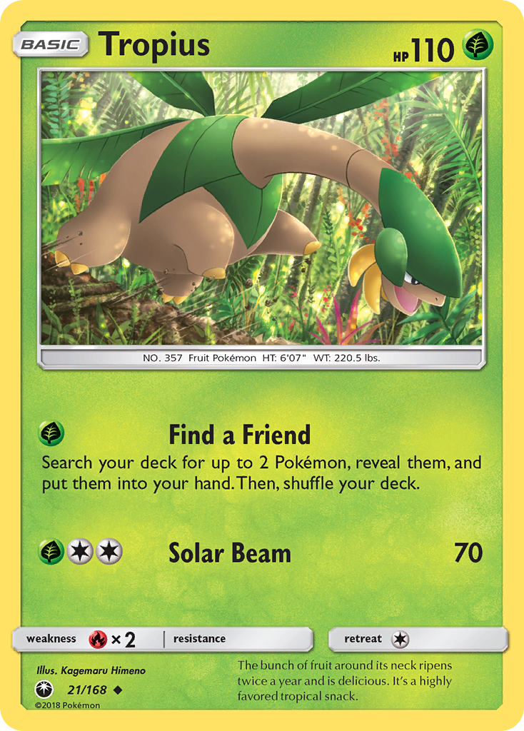 Tropius 021/187 Uncommon