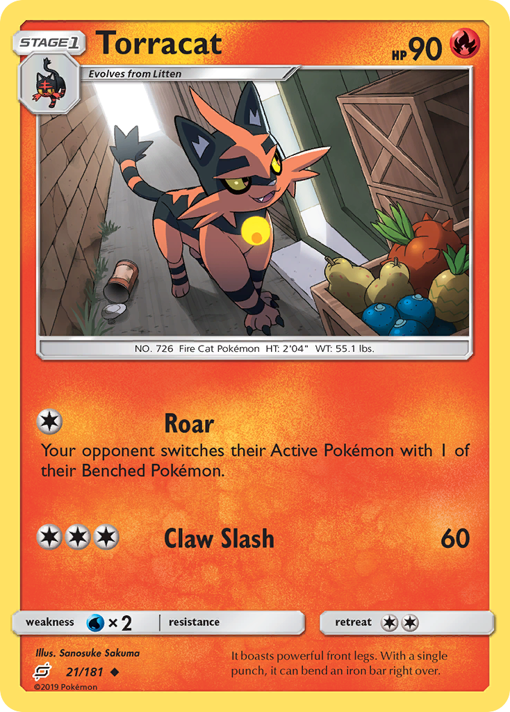 Torracat 021/198 Uncommon