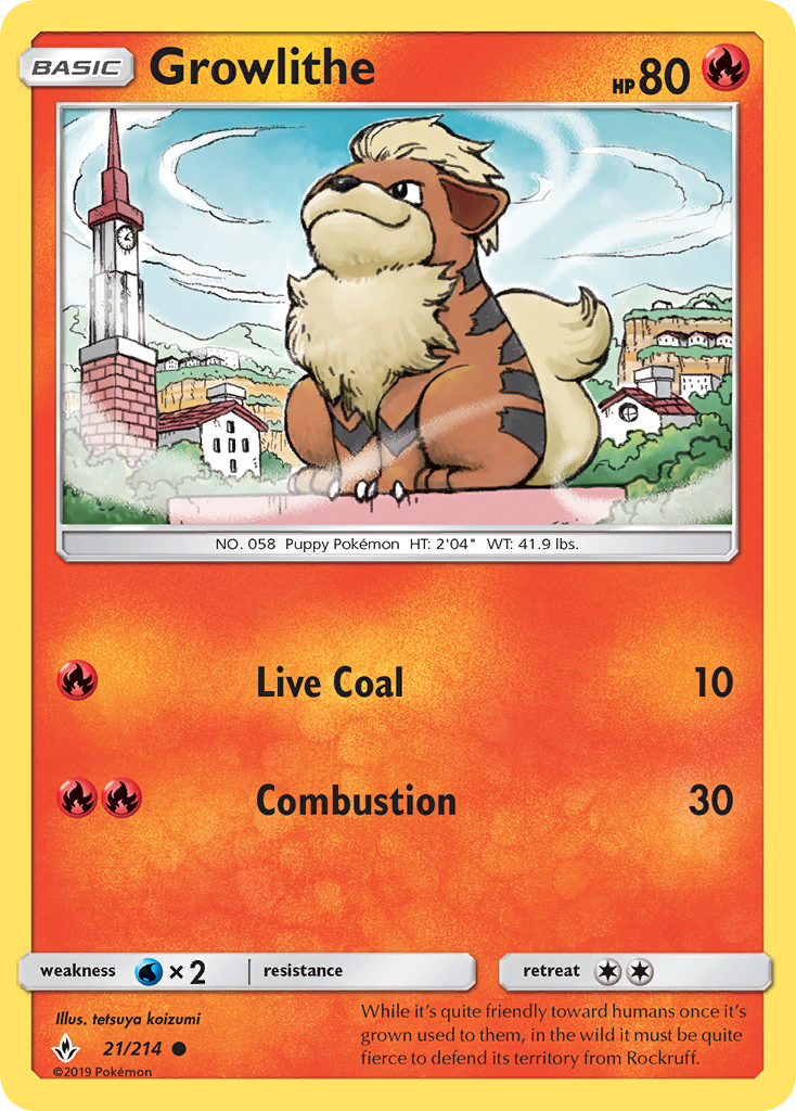 Growlithe 021/234 Common