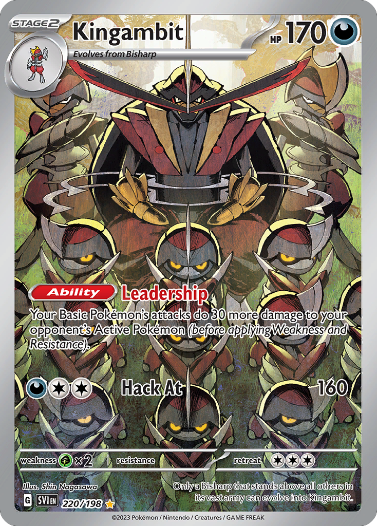 Kingambit 220/258 Illustration Rare