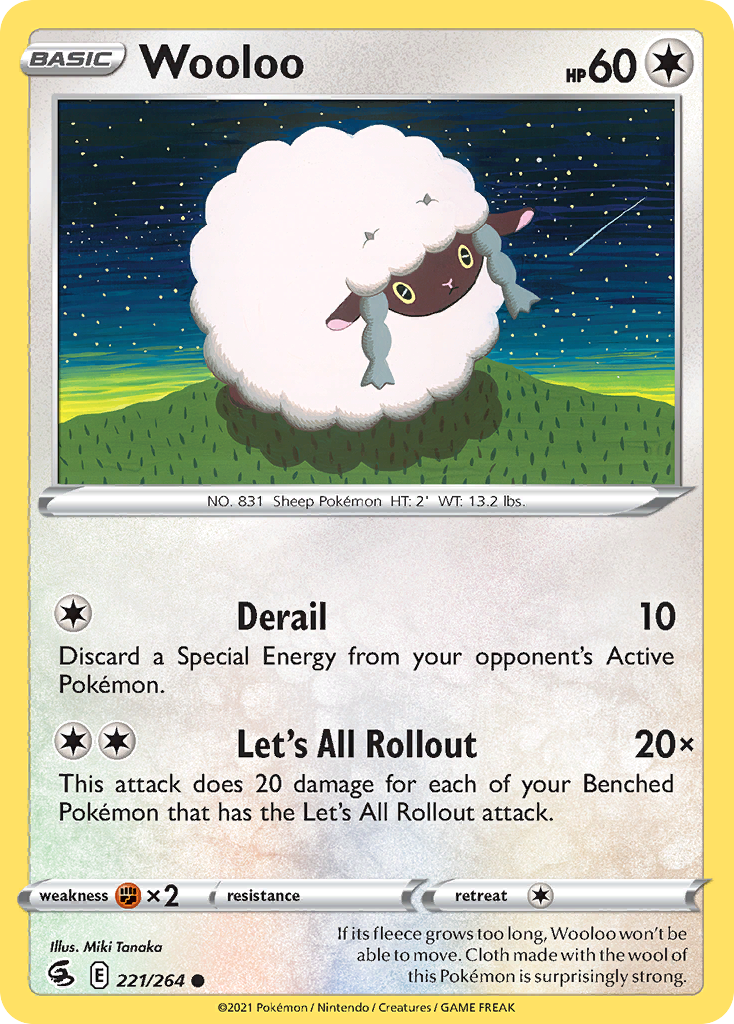 Wooloo 221/284 Common