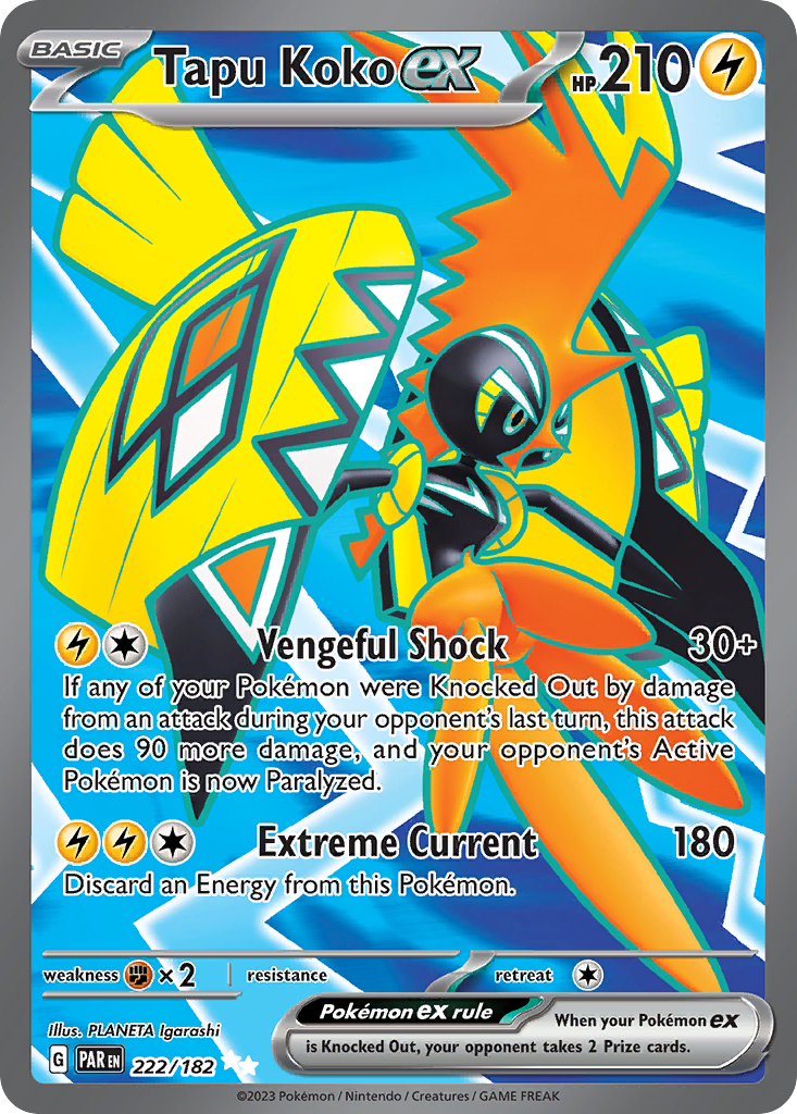 Tapu Koko ex 222/266 Ultra Rare