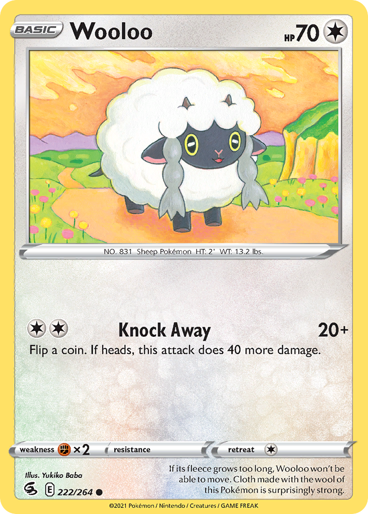 Wooloo 222/284 Common