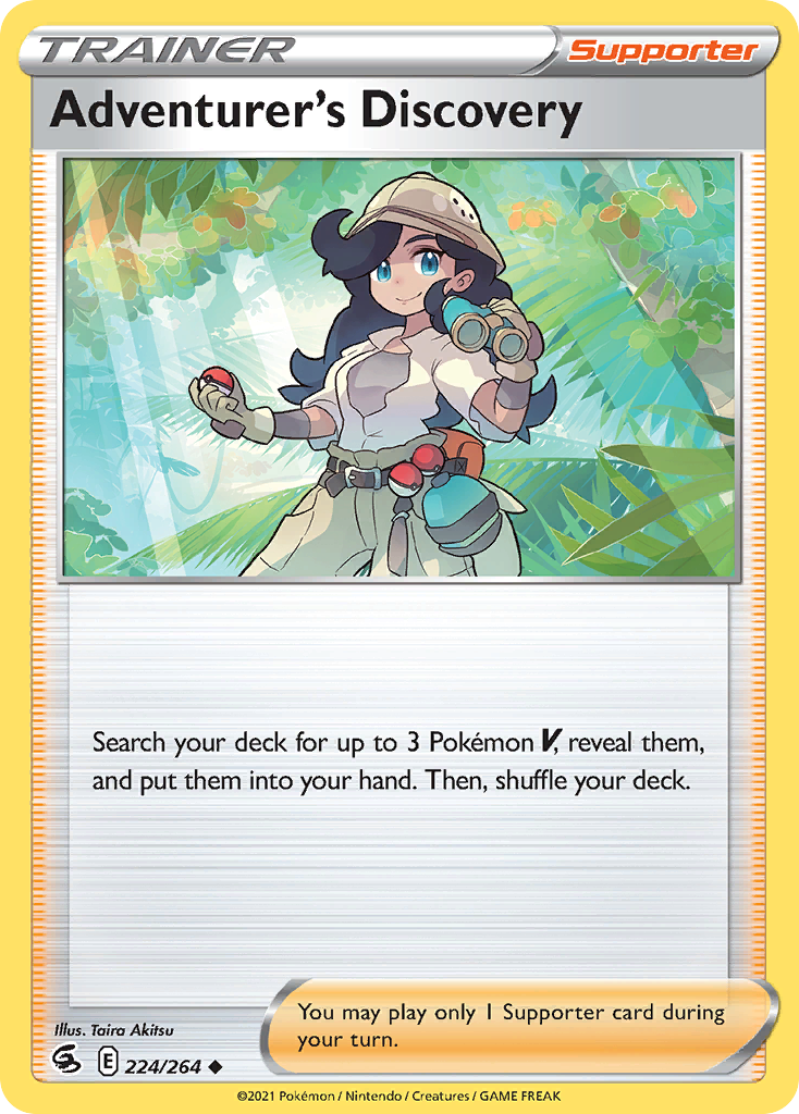 Adventurer's Discovery 224/284 Uncommon
