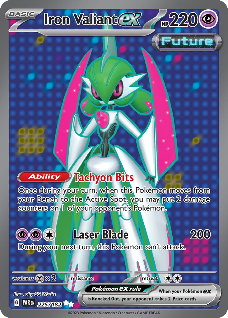 Iron Valiant ex 225/266 Ultra Rare