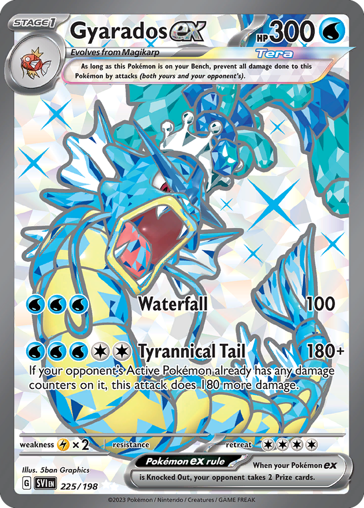 Gyarados ex 225/258 Ultra Rare