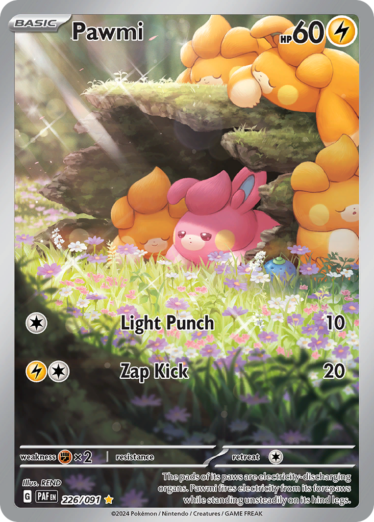 Pawmi 226/245 Illustration Rare