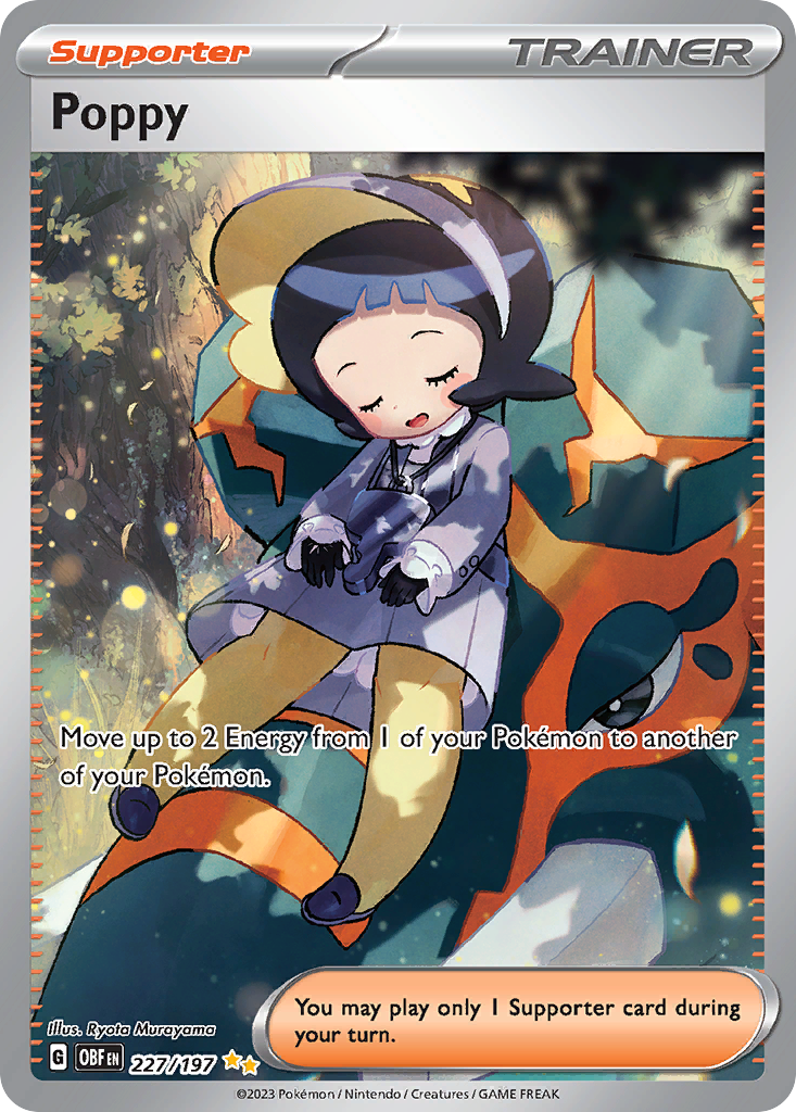 Poppy 227/230 Special Illustration Rare