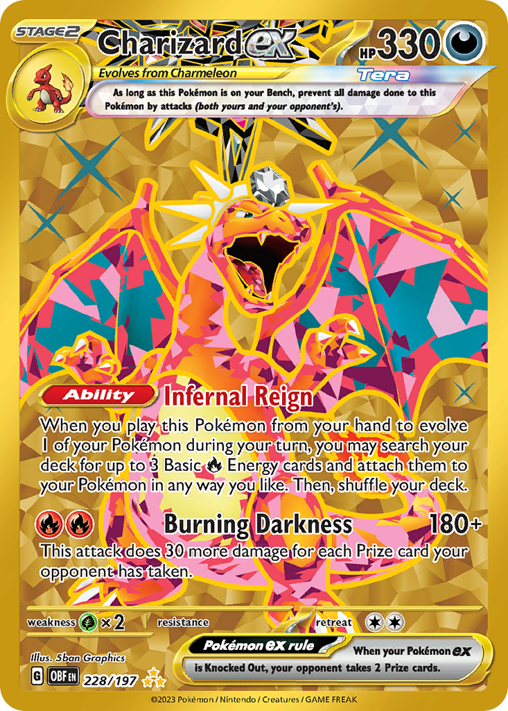 Charizard ex 228/230 Hyper Rare