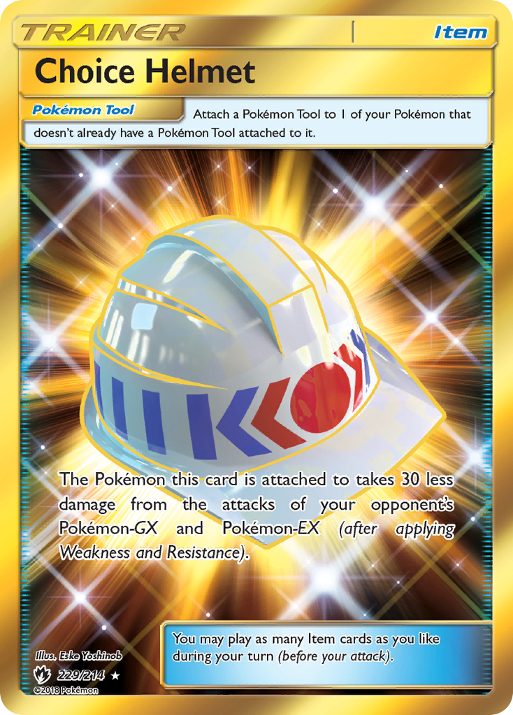 Choice Helmet 229/240 Rare Secret
