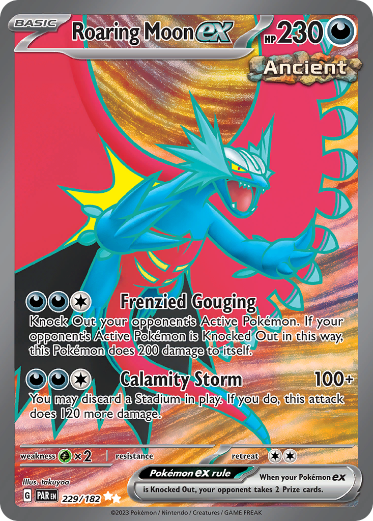 Roaring Moon ex 229/266 Ultra Rare