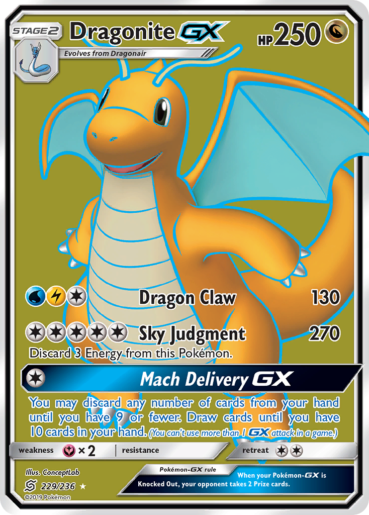 Dragonite-GX 229/260 Rare Ultra