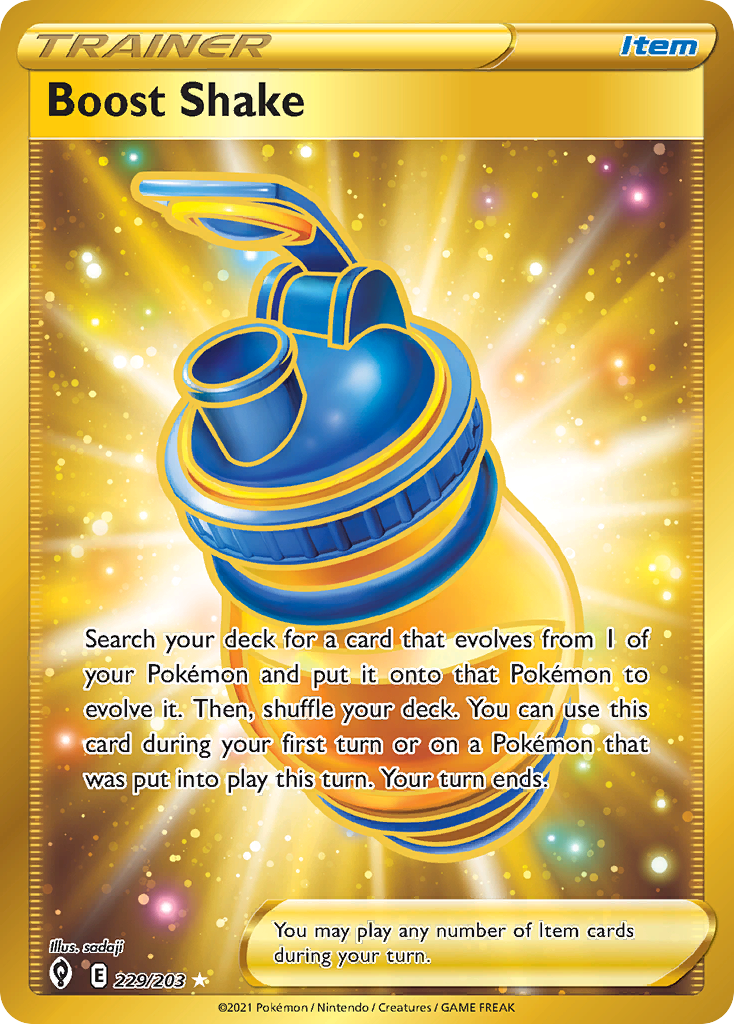 Boost Shake 229/237 Rare Secret