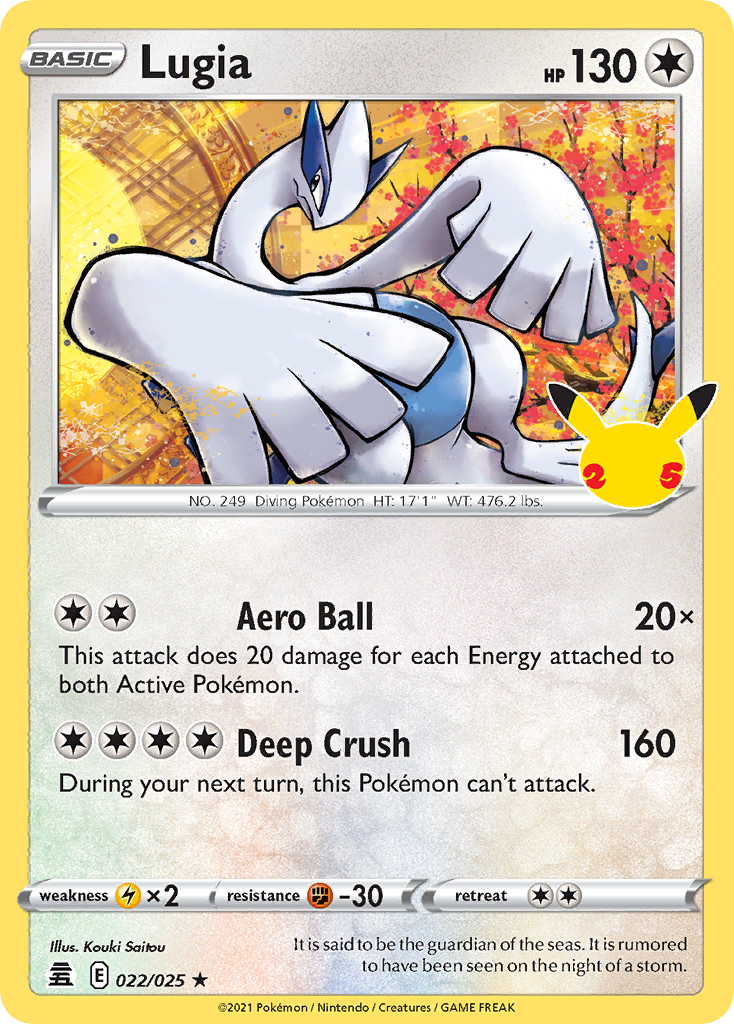 Lugia 022/25 Rare
