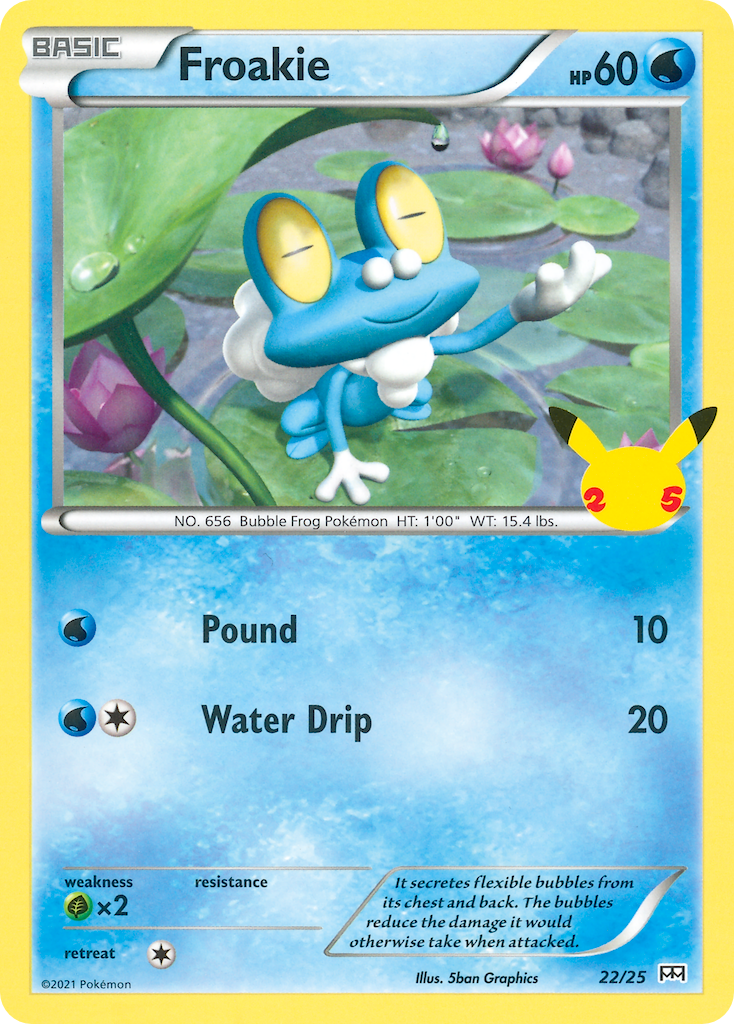 Froakie 022/25 Unknown
