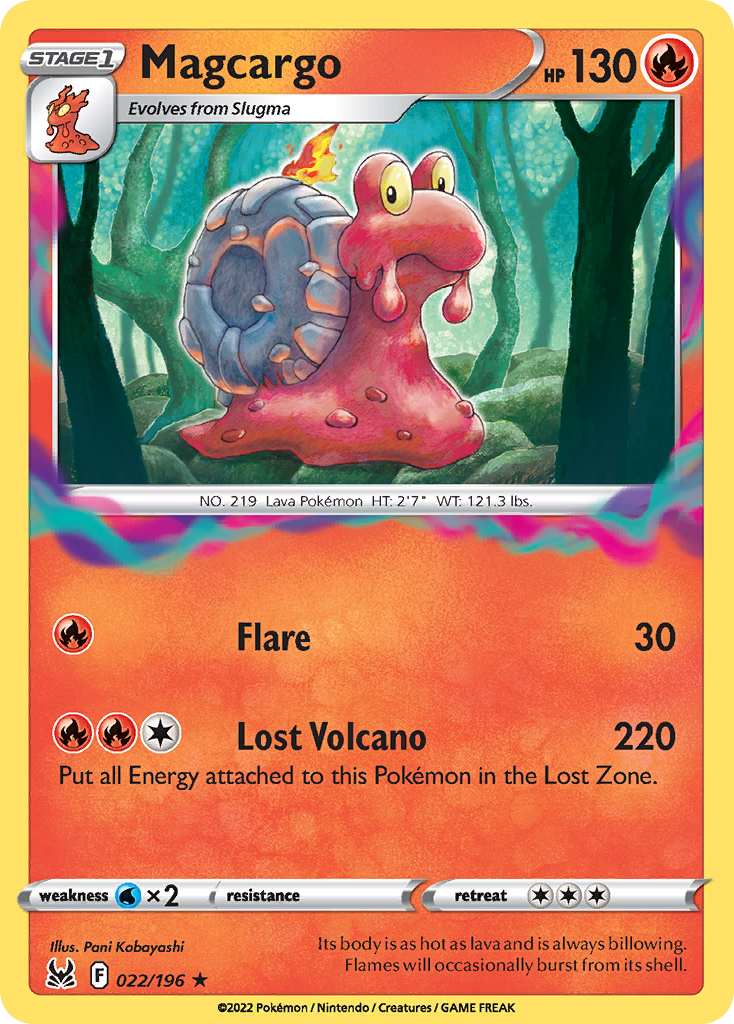 Magcargo 022/217 Rare