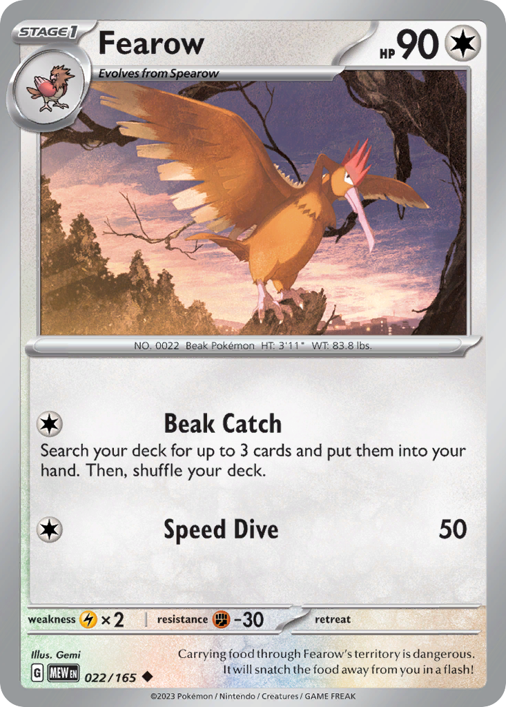 Fearow 022/207 Uncommon