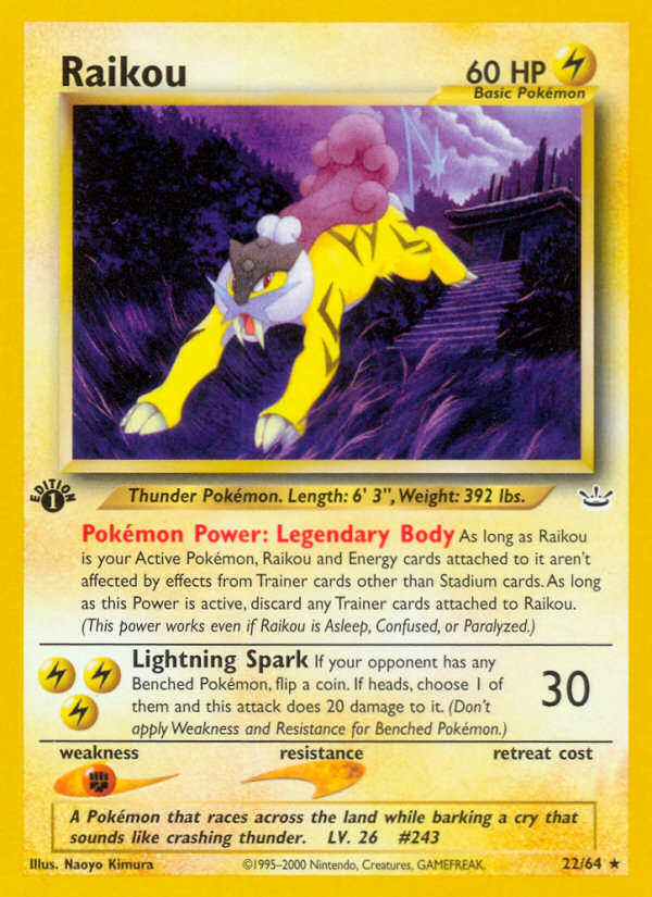 Raikou 022/66 Rare