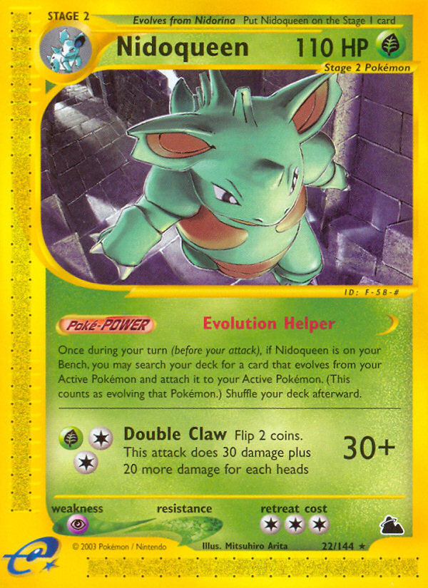 Nidoqueen 022/182 Rare