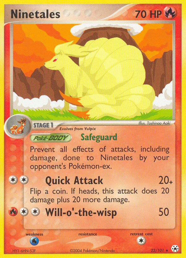 Ninetales 022/102 Rare