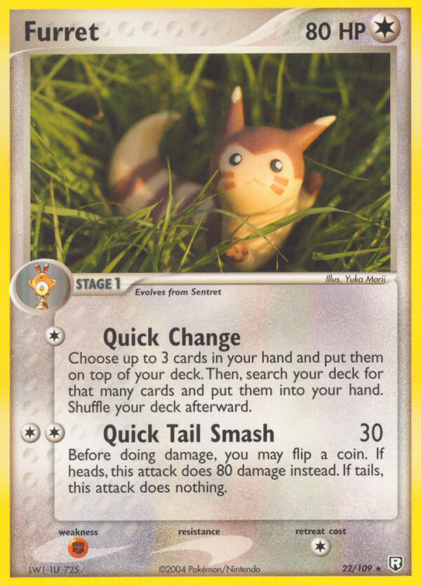Furret 022/111 Rare