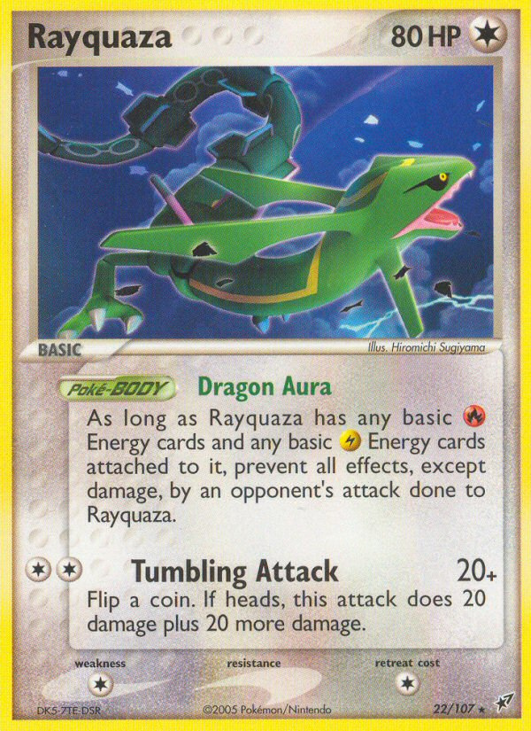 Rayquaza 022/108 Rare