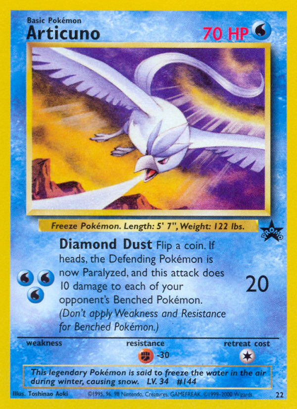 Articuno 022/53 Promo