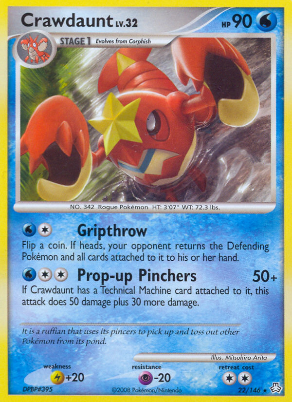 Crawdaunt 022/146 Rare