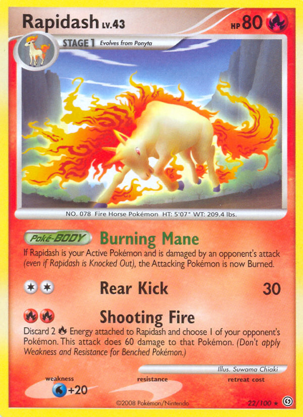 Rapidash 022/106 Rare