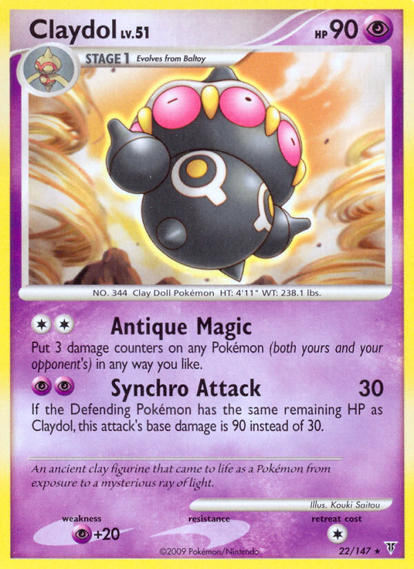 Claydol 022/153 Rare