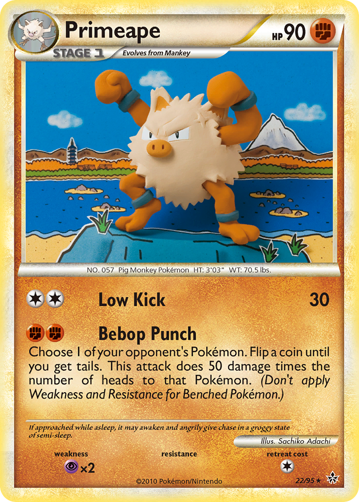 Primeape 022/96 Rare