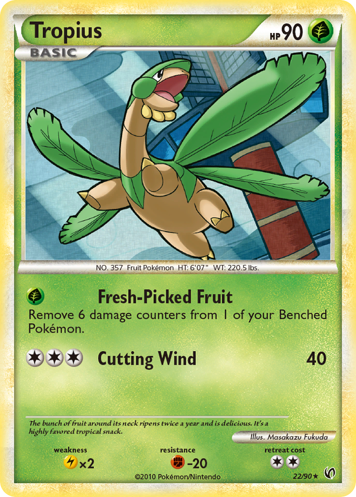 Tropius 022/91 Rare