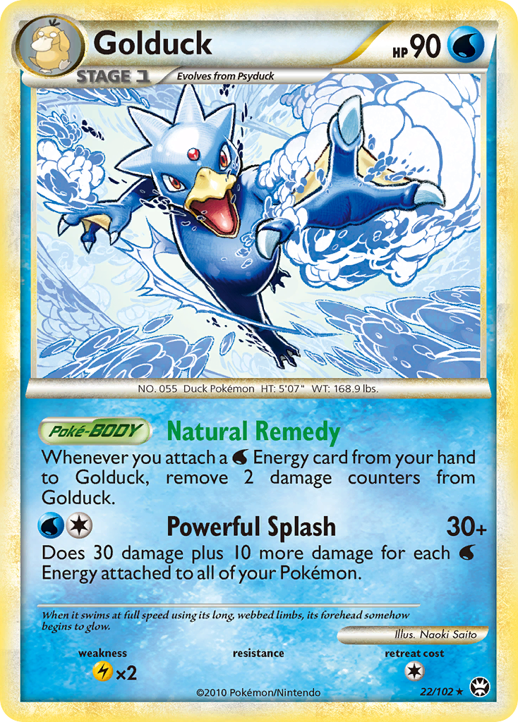 Golduck 022/103 Rare