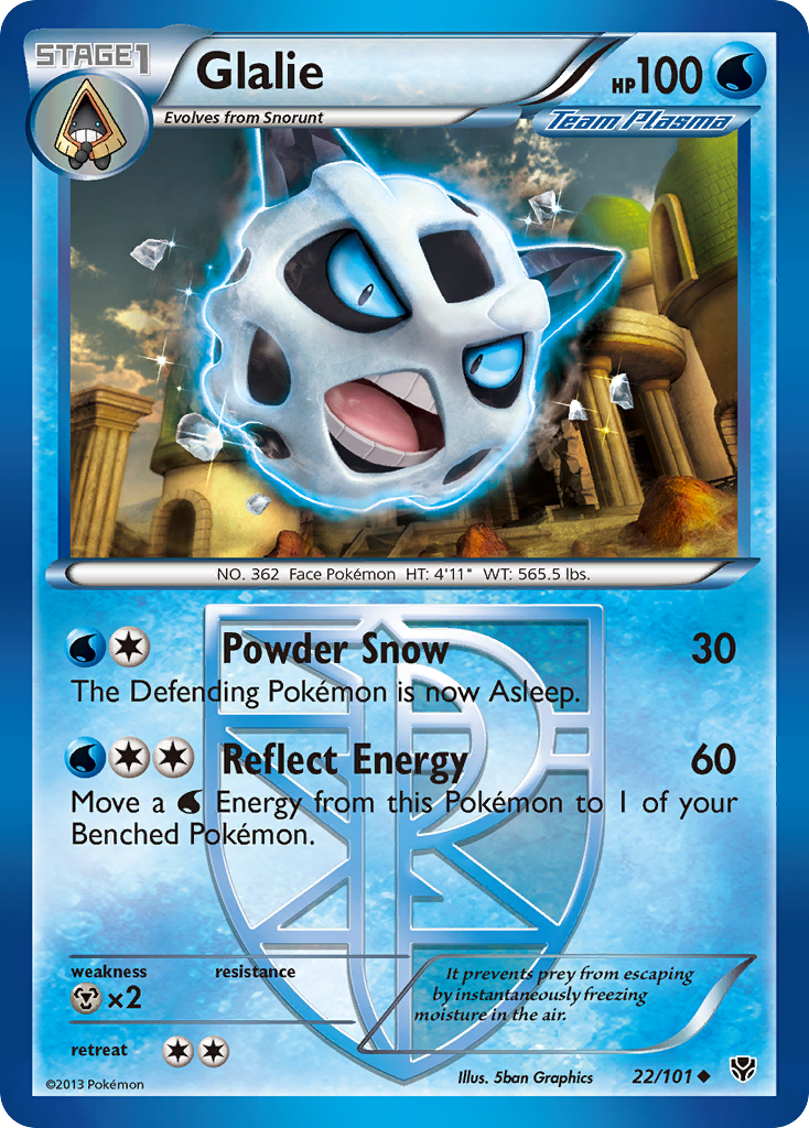 Glalie 022/105 Uncommon