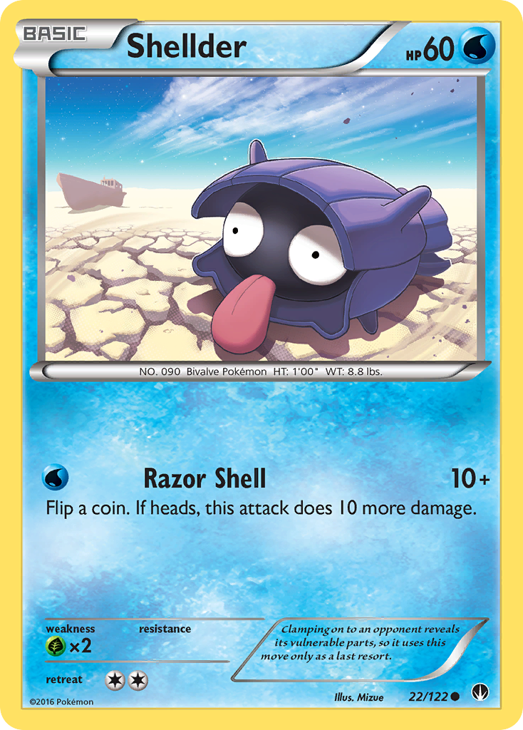 Shellder 022/126 Common