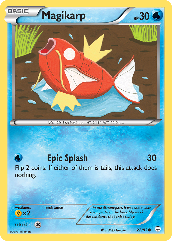 Magikarp 022/117 Common