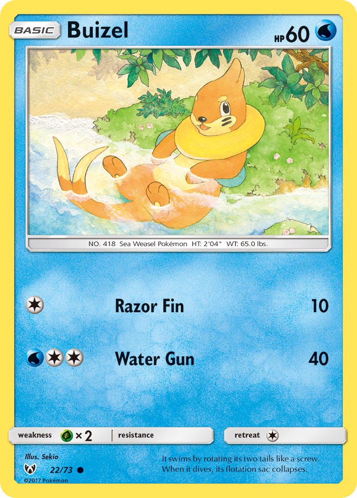 Buizel 022/81 Common