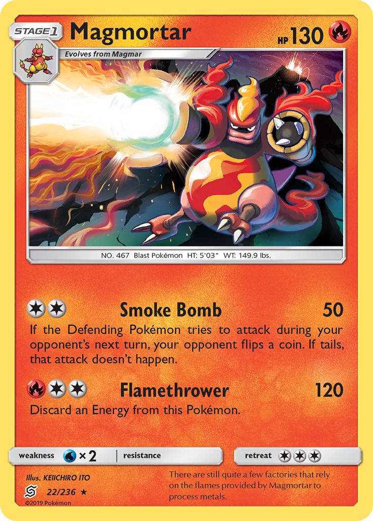 Magmortar 022/260 Rare