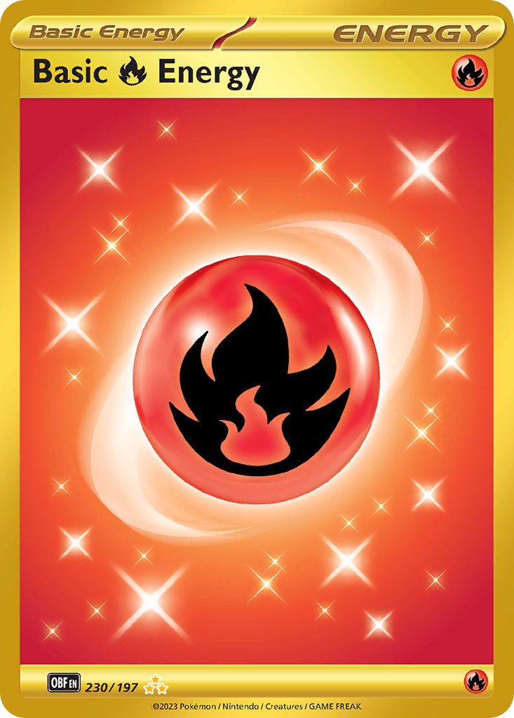 Basic Fire Energy 230/230 Hyper Rare