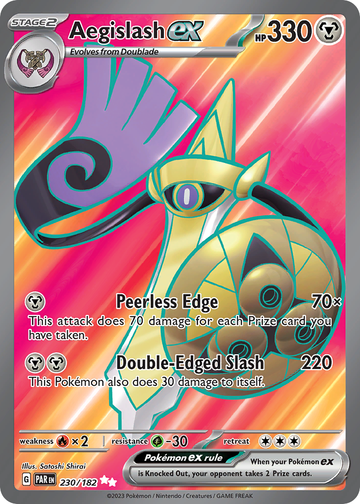 Aegislash ex 230/266 Ultra Rare