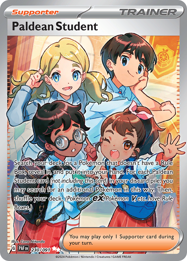 Paldean Student 230/245 Ultra Rare