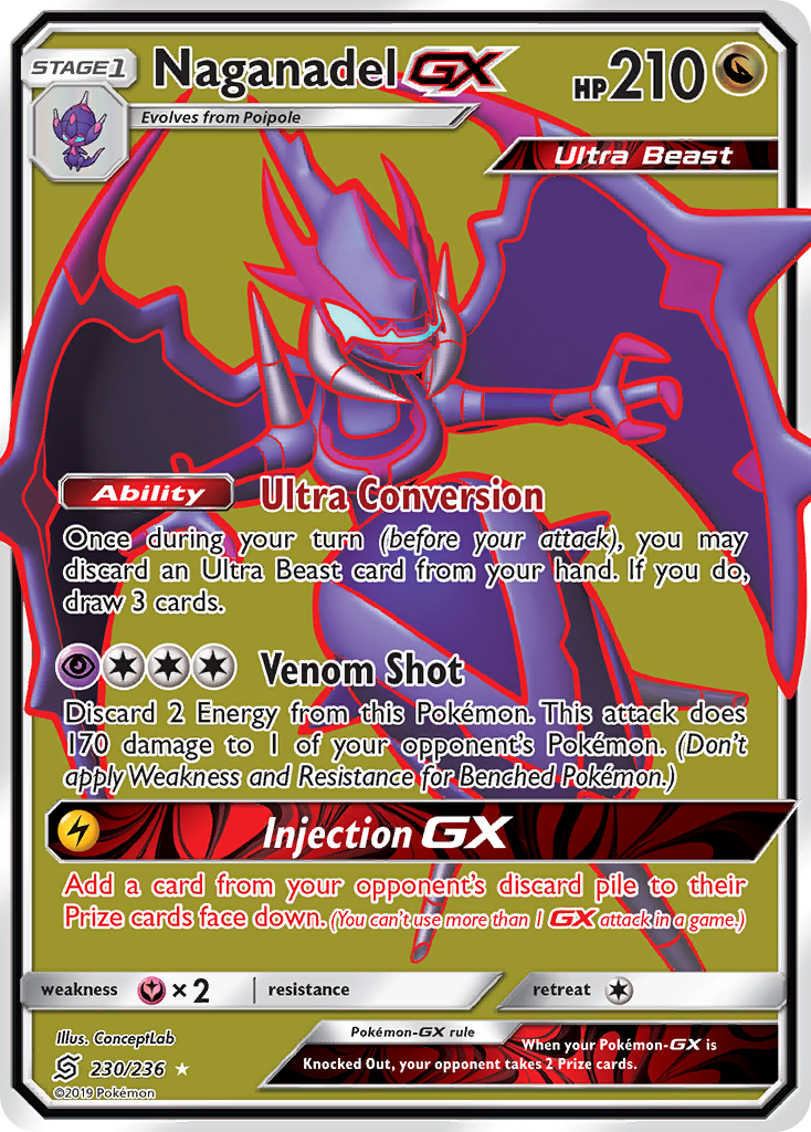Naganadel-GX 230/260 Rare Ultra