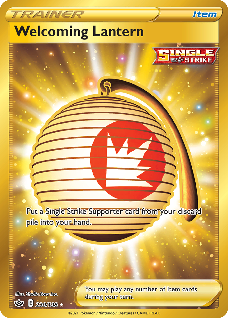 Welcoming Lantern 230/233 Rare Secret