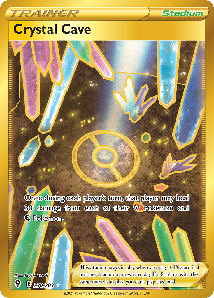 Crystal Cave 230/237 Rare Secret
